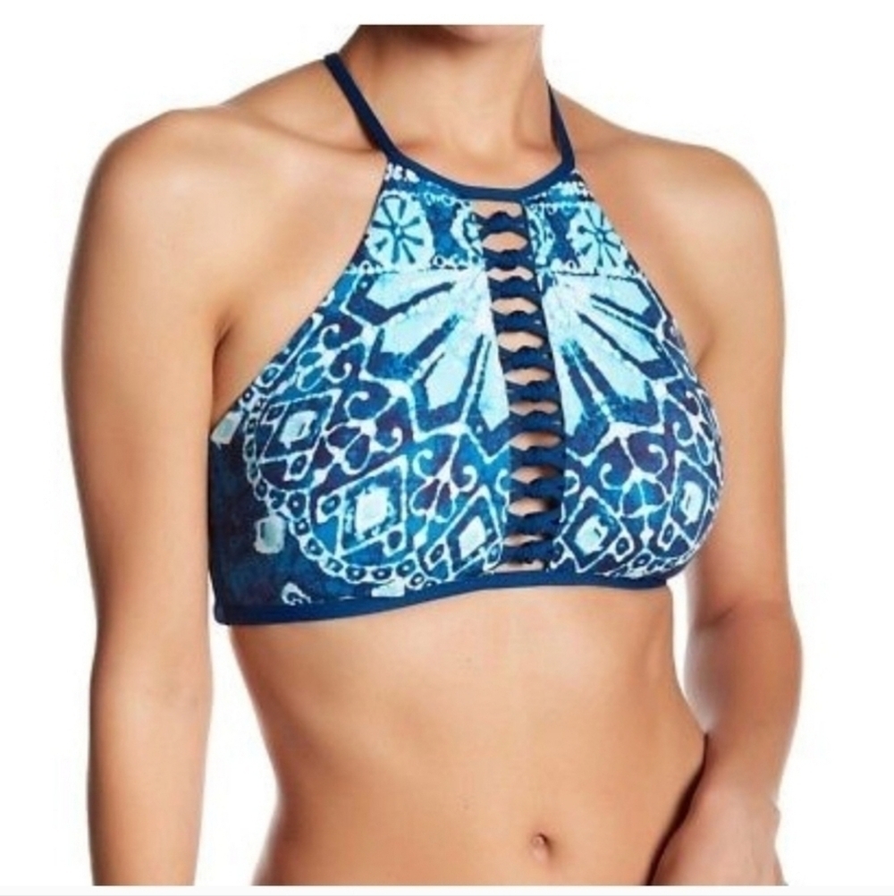 Lucky Brand Reversible Bikini Top